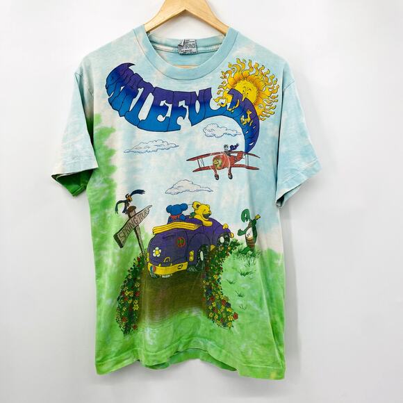 Grateful Dead Other - Vintage Grateful Dead 1992 Spring Tour Tie Dye Tee
